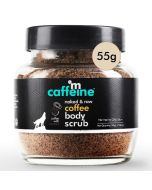 Mcaffeine Coffee Body Scrub 55 gm | Coffee With Coconut | Tan Removal Scrub | Exfoliates Dead Skin Cells | For Both Men & Women | For Normal To Oily Skin