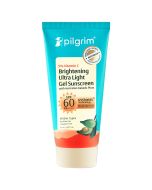 Pilgrim 5% Vitamin C Brightening SPF 60 PA++++ Ultra Light Gel Sunscreen, 45 ml