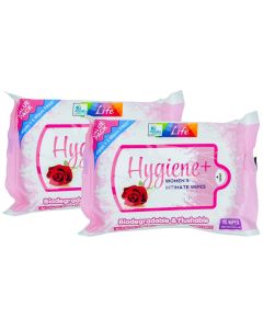 Apollo Pharmacy Hygiene Women's Intimate Wipes, 30 (2x15) Count