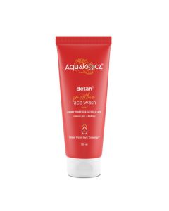 Aqualogica Detan+ Smoothie Face Wash 100 ml | Cherry Tomato & Glycolic Acid | Tan Removal | Hydrates Skin | For All Skin Type