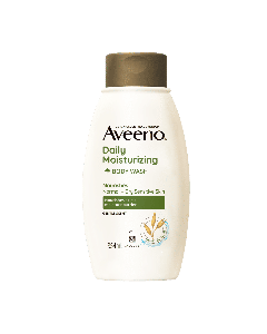 Aveeno Daily Moisturizing Body Wash 354 ml | Prebiotic Colloidal Oat | Nourishes Skin | For Normal & Dry Sensitive Skin