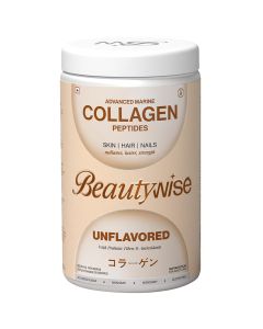 Beautywise Advanced Marine Unflavored Collagen Peptides Powder, 200 gm