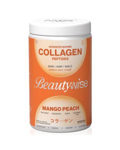 Beautywise Advanced Marine Mango Peach Collagen Peptides Powder, 200 gm