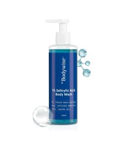 Be Bodywise 1% Salicylic Acid Face Wash 120 ml | 1% Salicylic Acid | Prevent Body Acne | Exfoliates Dead Skin | For All Skin Type