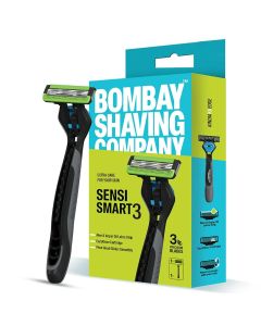 Bombay Shaving Company Sensi Smart3 Razor for Men, 1 Count
