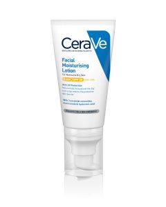 CeraVe AM SPF 30 Facial Moisturising Lotion for Normal to Dry Skin, 52 ml