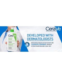 CeraVe Hydrating Cleanser 236 ml | Ceramides & Hyaluronic Acid | Gently Cleanses | All Day Hydration | For Face & Body | Suitable For Adult & Children | For Normal to Dry Skin