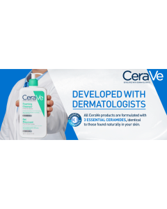 CeraVe Foaming Cleanser 473 ml | Ceramides, Niacinamides, Hyaluronic Acid| Gently Cleanses | Controls Oil | For Normal to Oily Skin