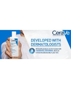 CeraVe Moisturising Lotion 88 ml | Ceramides & Hyaluronic Acid | Provides Long Lasting Hydration | Non Greasy | For Dry to Very Dry Skin