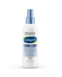 Cetaphil Optimal Hydration Body Spray Moisturiser 207 ml | Hypersensitive Complex & Hyaluronic Acid | Deliver Intense Hydration for 48 hrs | For Dry, Dehydrated Sensitive Skin