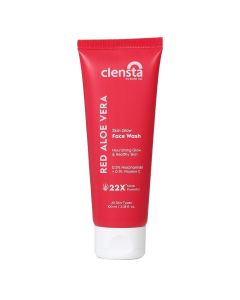 Clensta Red Aloe Vera Skin Glow Face Wash, 100 ml