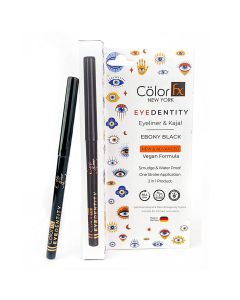 Color FX Eyedentity Ebony Black Kajal and Eyeliner 153, 1 Count