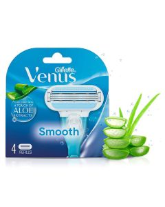 Gillette Venus Smooth Razor Cartridges, 4 Count