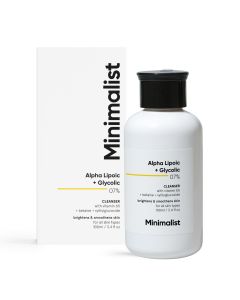 Minimalist Alpha Lipoic & Glycolic 7% Cleanser, 100 ml