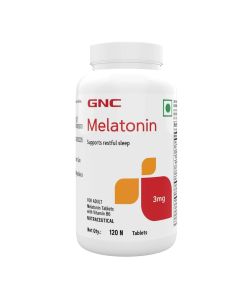 GNC Melatonin 3mg, 120 Tablets
