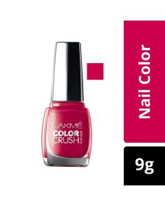 Lakme True Wear Color Crush Nail Color Shade-24, 9 ml