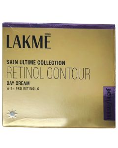 Lakme Skin Ultime Retinol Contour Day Cream with Pro-Retinol C, 50 gm