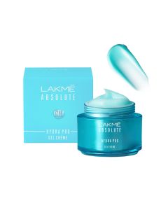 Lakme Absolute Hydra Pro Gel Creme 50 gm | Hyaluronic Acid | 1.7X Better Hydration | For Hydrated Fresh Skin | Lightweight Gel