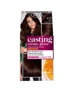 L'Oreal Paris Casting Creme Gloss Hair Color - 415 Iced Chocolate, 1 Kit