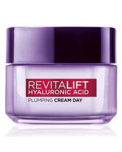 L'Oreal Paris Revitalift Hyaluronic Acid Plumping Day Cream 15 ml | Hyaluronic Acid | Hydrate & Plumps Skin | Gives Soft, Smooth & Youthful Radiant Skin