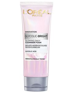 Loreal Paris Glycolic Bright Glowing Foam Cleanser, 50 ml