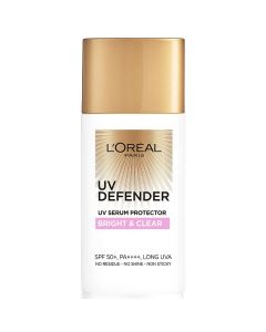 Loreal Paris UV Defender Bright & Clear Sunscreen, 50 ml