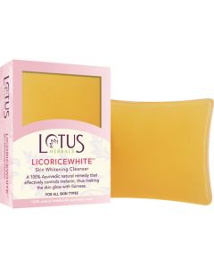 Lotus Licoricewhite Ayurvedic Cleansing Bar 100G
