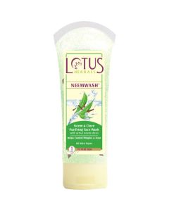 Lotus Herbals Whiteglow Oatmeal & Yogurt Skin Whitening Scrub 100 gm | Gentle Exfoliation | Removes Blackheads, Whiteheads & Dirt | For Healthy Glow | For All Skin Type