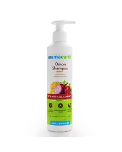 Mamaearth Onion Shampoo with Onion & Plant Keratin, 250 ml