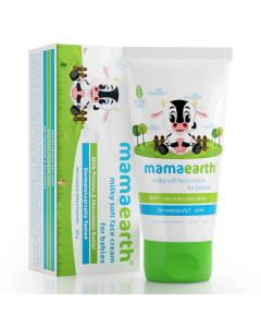 Mamaearth Milky Soft Face Cream For Babies, 60 gm