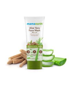 Mamaearth Aloe Vera Face Wash, 100 ml