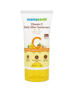 Mamaearth Vitamin C Daily Glow Sunscreen, 50 gm