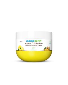 Mamaearth Vitamin C Daily Glow Light Moistutrising Cream, 200 ml