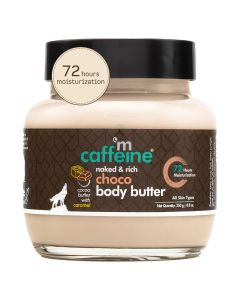 Mcaffeine Naked & Rich Choco Body Butter, 250 gm