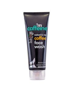 Mcaffeine Naked & Raw Coffee Face Wash 100 ml | Coffee With White Water Lilly | Removes Oil, Tan & Dirt | Deeply Cleanses Skin | Hydrates Skin | Suitable For Both Men & Women |For Normal To Oily Skin