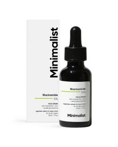 Minimalist 10% Niacinamide Face Serum 30 ml | Reduces Oil and Acne Spots