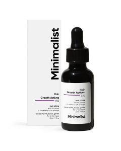 Minimalist 18% Hair Growth Actives Hair Serum 30 ml | Boosts Hair Growth and Improves Hair Thickness