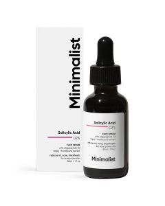 Minimalist 02% Salicylic Acid Face Serum 30 ml | Reduces Acne and Balances Oil