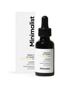 Minimalist 16% Vitamin C + E + Ferulic Acid Face Serum 20 ml | For Skin Brightening