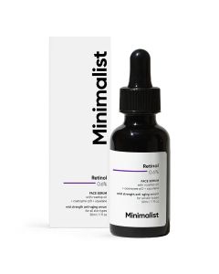 Minimalist 0.6% Retinol Face Serum 30 ml| Fights Ageing and Fine Lines