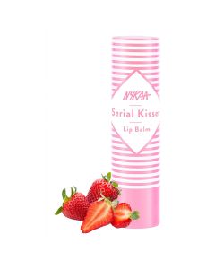 Nykaa Serial Kisser Strawberry Flavour Lip Balm, 4.5 gm