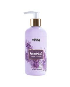 Nykaa Wanderlust French Lavender Body Lotion 300 ml | Moisture Lock Upto 8Hrs | Non Greasy Formula