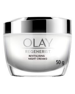Olay Regenerist Revitalising Night Cream 50 gm | Reduces Fine Lines & Wrinkles | Gives Smooth & Plump Skin | For Normal Skin Type