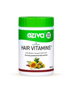 OZiva Plant Based Biotin Powder, 125 gm