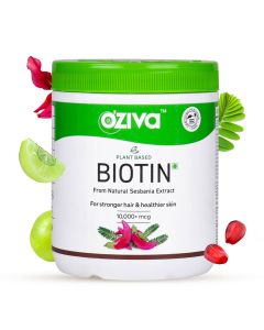 OZiva Daily Protein Activ Chocolate Flavour Powder for Men, 300 gm