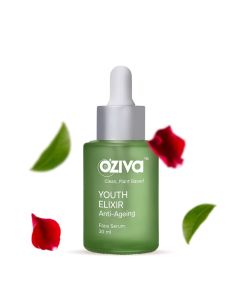 OZiva Inner Glo Skin Brightening Face Serum 30 ml | Rice Bran, Phyto Vitamin C & Turmeric | Increase Skin Radiance 3X | For All Skin Type
