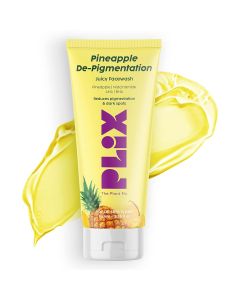 Plix Pineapple De-Pigmentation Juicy Face Wash 100 ml | Niacinamide, Pineapple, AHA, BHA | Reduces Pigmentation, Dark Spots | Gives Brighter & Even Toned Skin | For All Skin Type