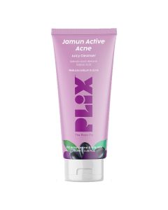 Plix Jamun Active Acne Juicy Cleanser 100 ml | Salicylic Acid, Betaine, Azelaic Acid | Gently Cleanses | Reduces Acne & Excess Oil | For Acne Prone & Oily Skin