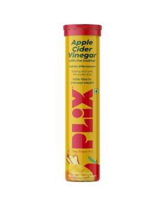 Plix Apple Cider Vinegar Mango Flavour, 15 Tablets