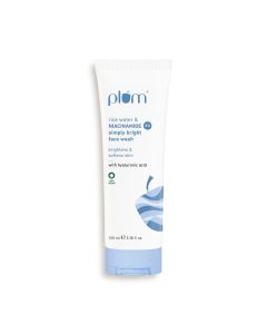Plum Simply Bright 2% Rice Water & Niacinamide Face Wash, 100 ml